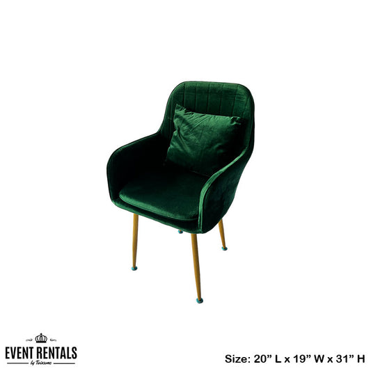 Emerald Green Accent Chair