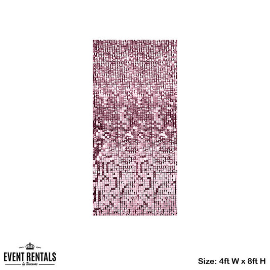 Shimmer Panel Rose Gold